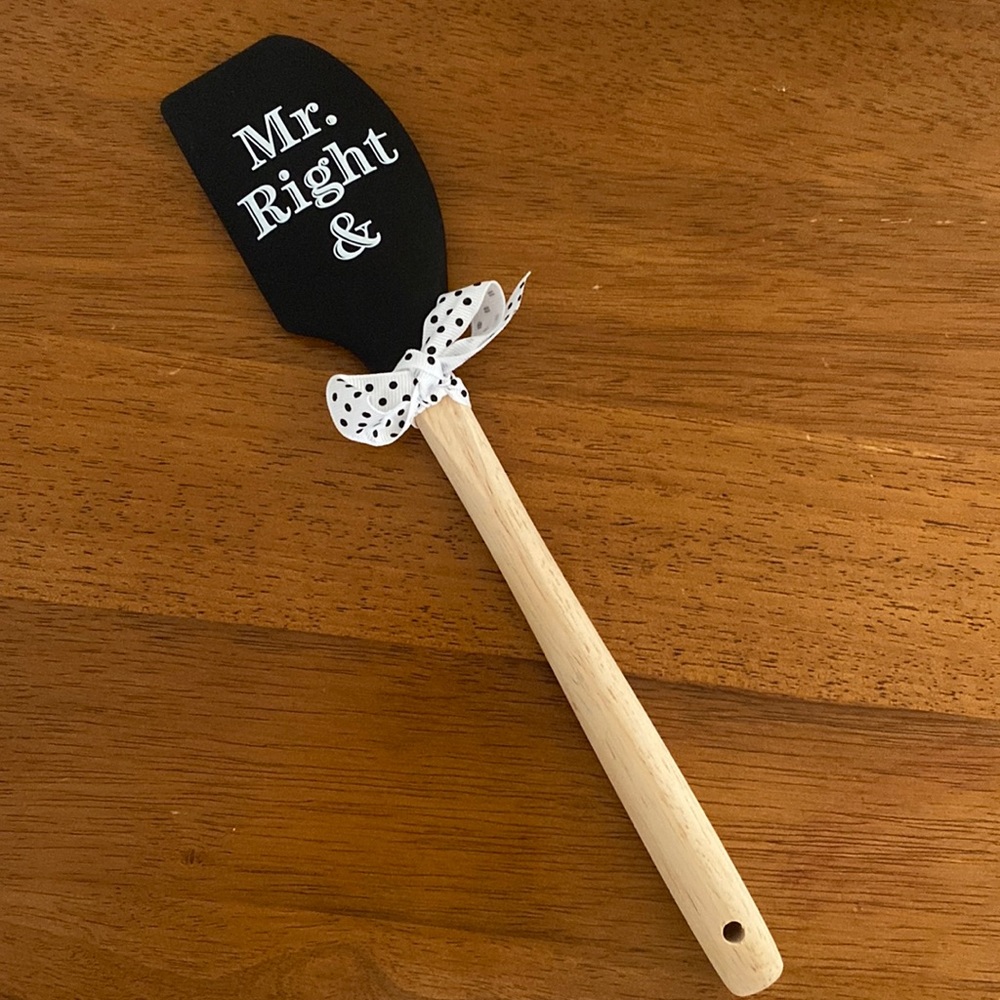 NWOT Brownlow Gifts Mr and Mrs Silicone Spatula